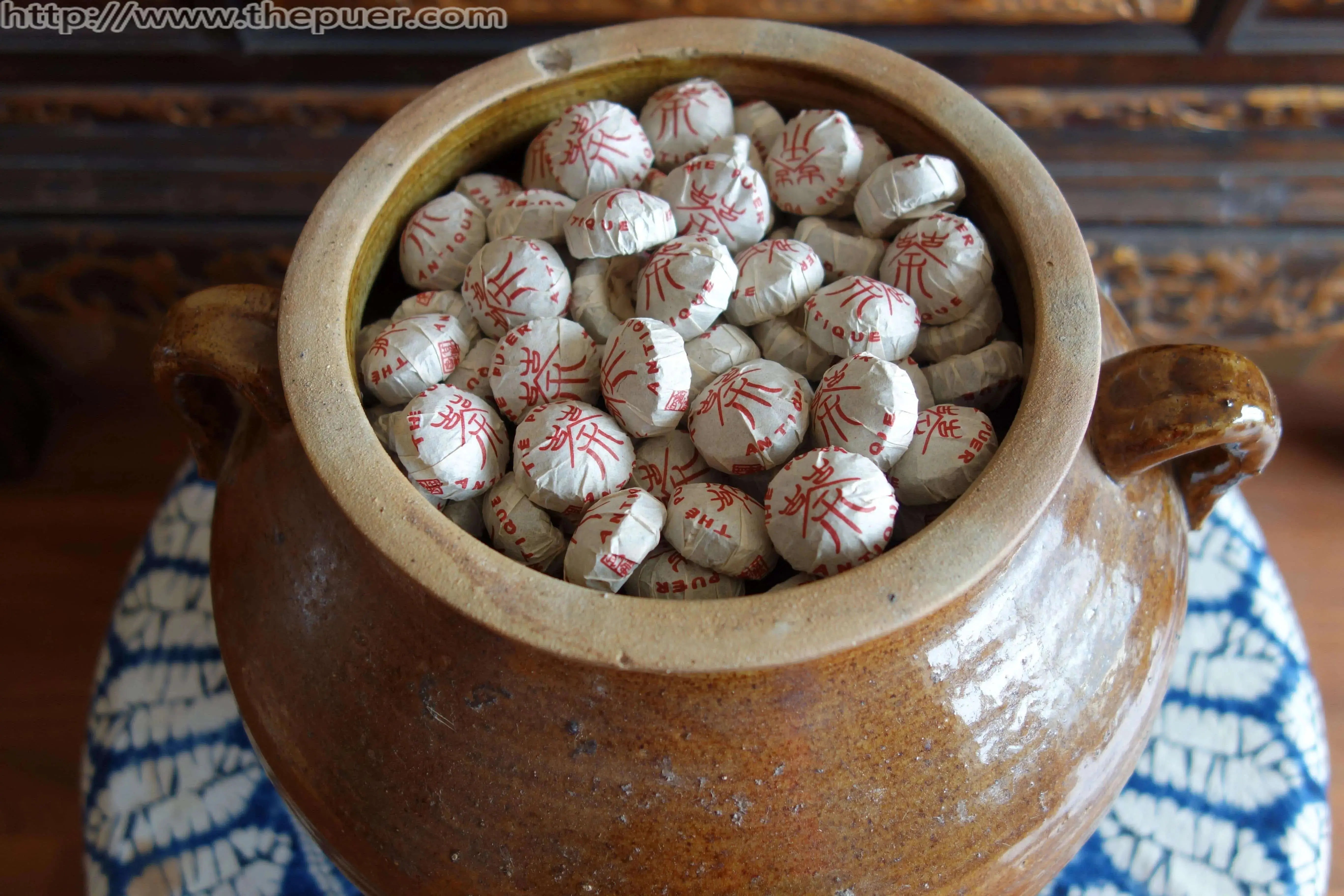 DaoThé Antique FuTuo (boulettes de thé)