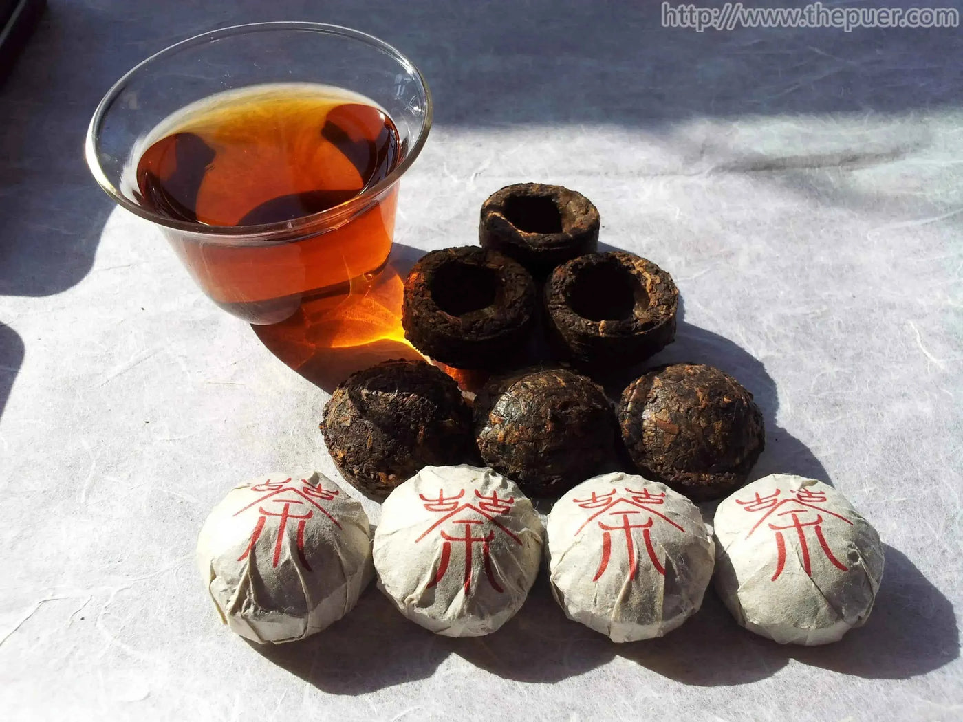 DaoThé Antique FuTuo (boulette de thé)