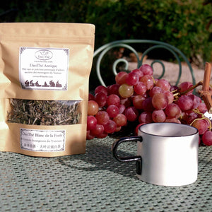 Sachet de thé blanc Daothé, thé peu théiné, idéal chaud ou en infusion froide