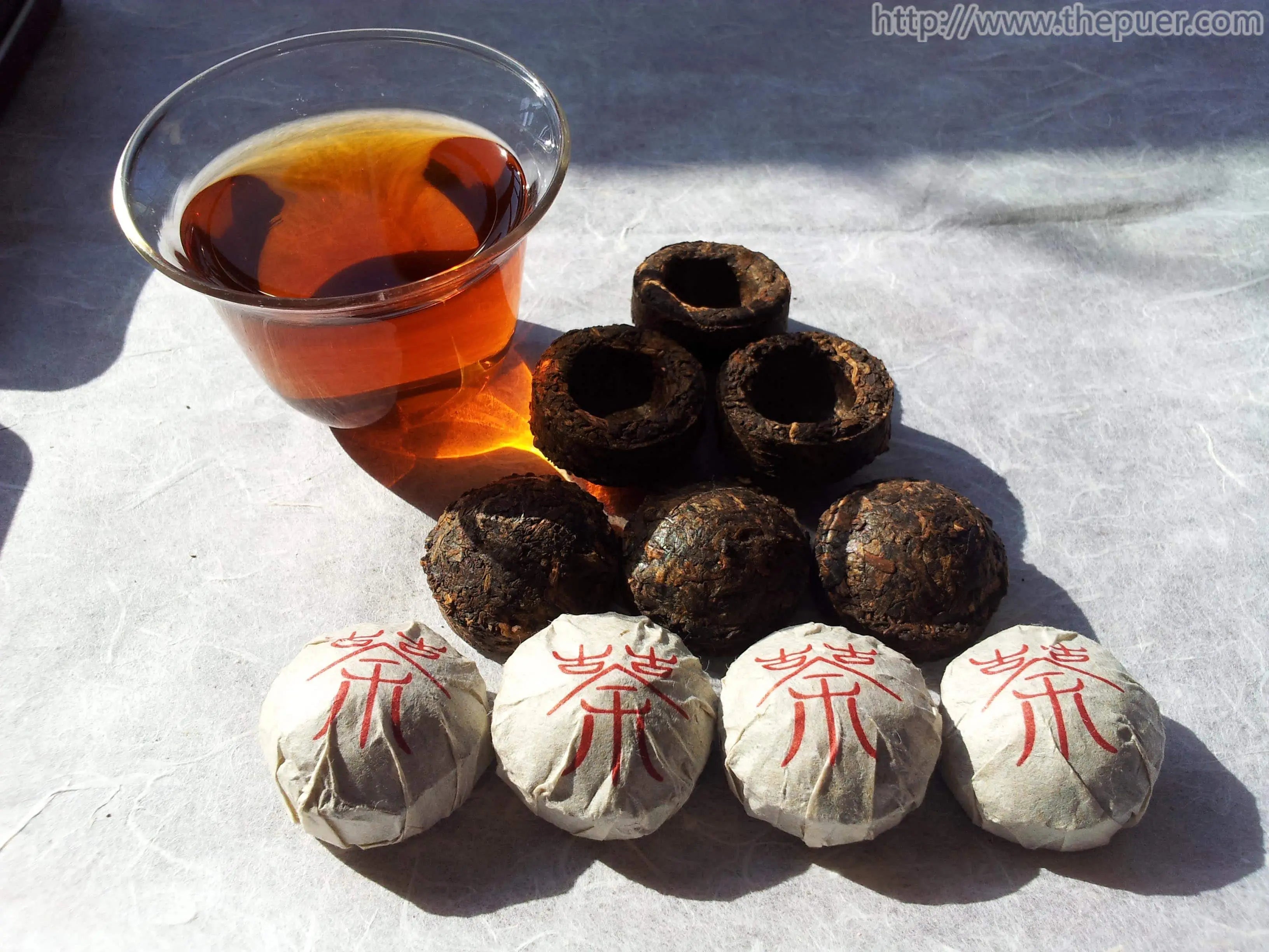 DaoThé Antique FuTuo (boulettes de thé)